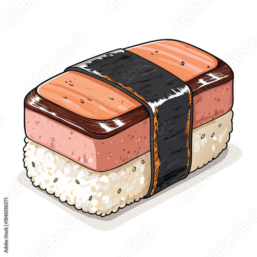 Realistic    Canned Spam Musub