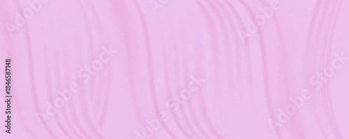 Soft smooth pink silk fabric background. Fabric texture, soft waves