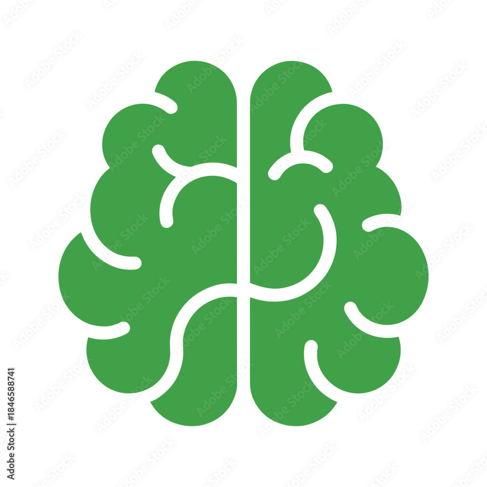 Obraz premium Green clover leaf icon