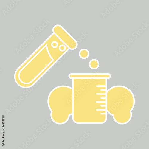 Chemical Reaction icon desigbn
