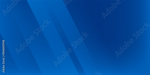 Abstract blue background with glowing geometric lines. Modern blue gradient square shape design. Futuristic technology concept. Suit for brochure,