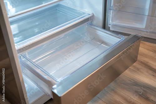 Wallpaper Mural empty fridge in the kitchen Torontodigital.ca