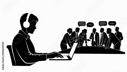 Remote Work and Hybrid Meetings: Transcription and Translation Services