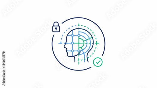 Hand drawn sketch of a dog and bird illustration on a global business concept vector icon