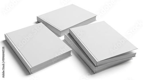 black book isolated on white