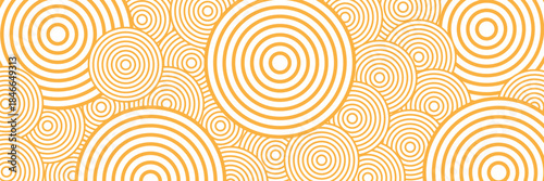 backround Luxury patern Gold Yellow Line Round Shape Abstract , white And Gold backround round shape. vector