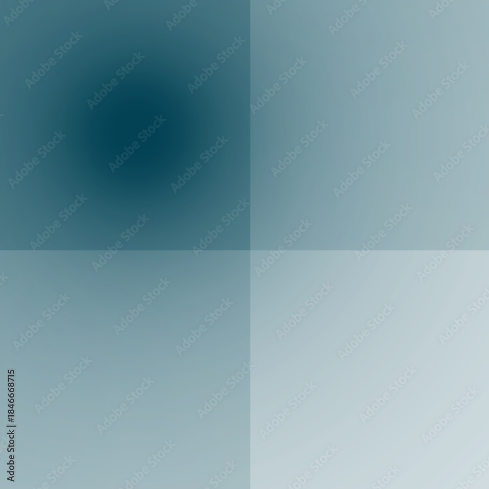 Obraz premium Simple minimal abstract background with spot light. Colorful blurry background. Rectangle form and shapes. Dark blue, greyish teal and light grey colors.