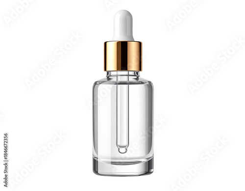 serum - Smiling Woman Using Facial Serum for Glowing Skin – Clean Beauty Portrait