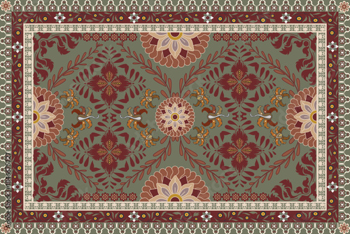 ornamental carpet pattern Persian carpet ethnic Persian style wallpaper, set, geometric, oriental, fabric, clothing, print, ornament, Aztec geometric, furniture