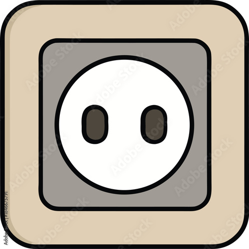 power socket outlet electrical design transparent background