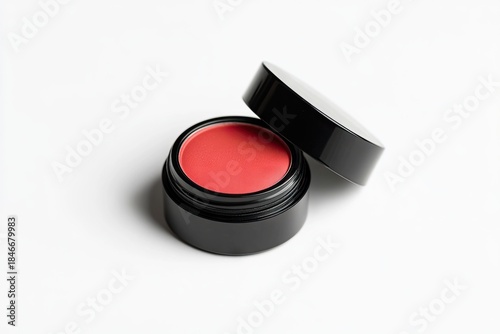 Lip butter isolated on white background