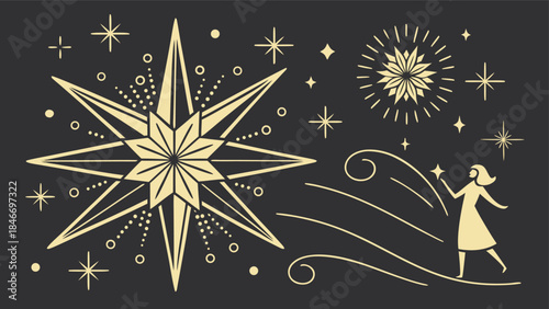 Gold lights rays scene background.

Set of Gold stars on a runway Stage, glowing Spotlights with focused lighting and realistic lens flare from Lamps. Vector PNG design. Light effect. Transparent