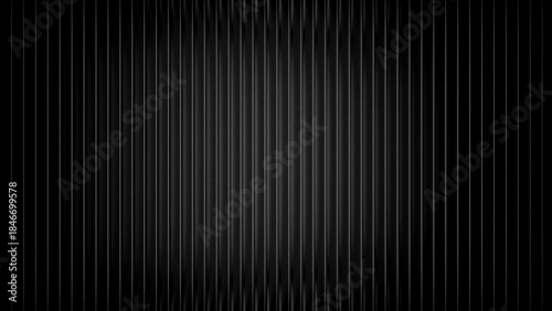 Black Dark Vertical Ribbed Glass Texture Background Pattern Minimalist Frosted Wallpaper