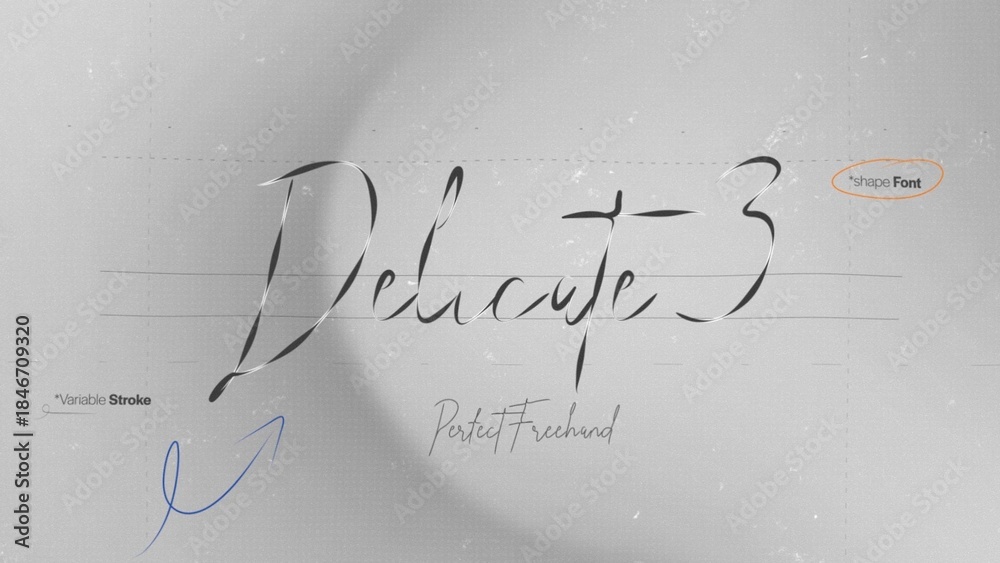 Delicate Write On Text Effect 3 - Scribble Doodle Title Animation Tool ...
