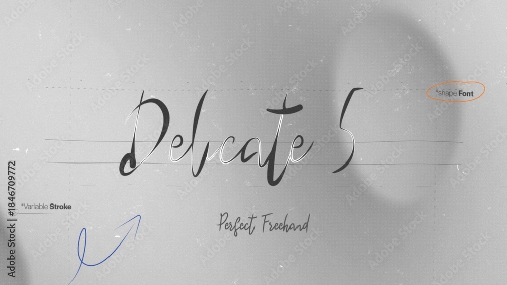 Delicate Write On Text Effect 5 - Scribble Doodle Title Animation Tool ...