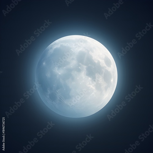 full moon in the sky