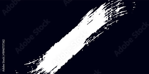 vector black line, grunge brush strokes ink paint isolated on white background