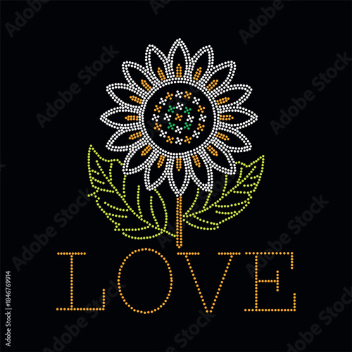 Love sunflower