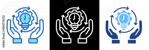 Efficiency triplestyle icon