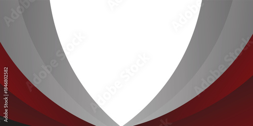 red gray abstract wave background for corporate banner, business presentation, poster, journal cover vektor eps10