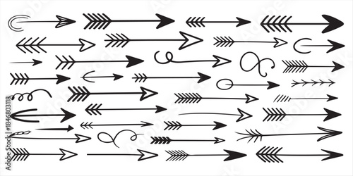 Collection of diverse arrows