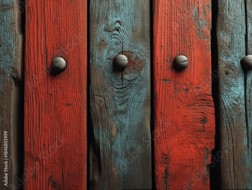 Red wood background