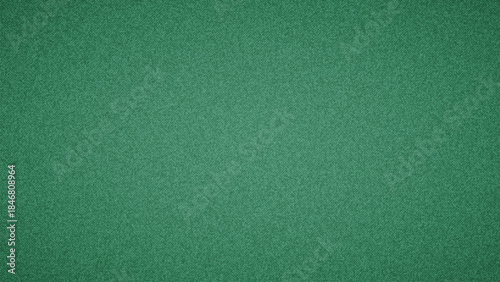 Green woven fabric texture background. Vector illustration 