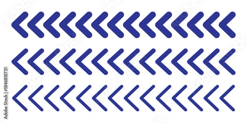 Directional Arrow Vector Icon Set. Left, Right, Up, and Down Navigation Symbols for UI/UX, Web, and Mobile App Interface Design.