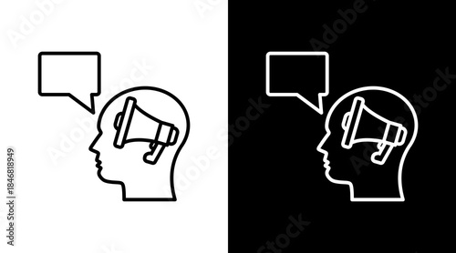 Local Voice Icon For Design Elements