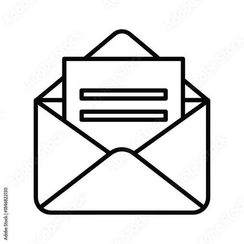 Envelope with letter inside