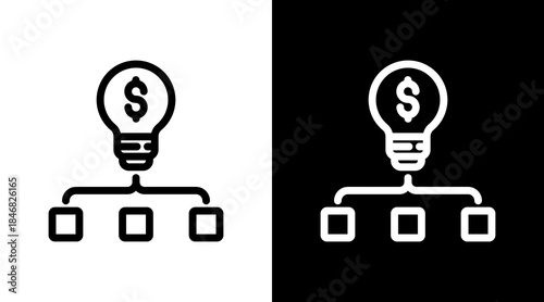Budget Ideas Icon For Design Elements