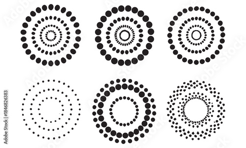 Abstract Spiral, Swirl, and Tornado Vector Collection – Modern Circular and Vortex Design Elements