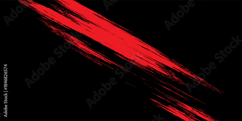 Vector background of dynamic brush strokes.