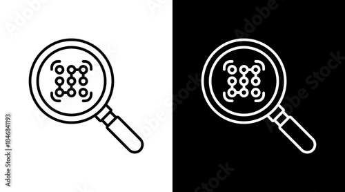 Pattern Seeker Icon For Design Elements