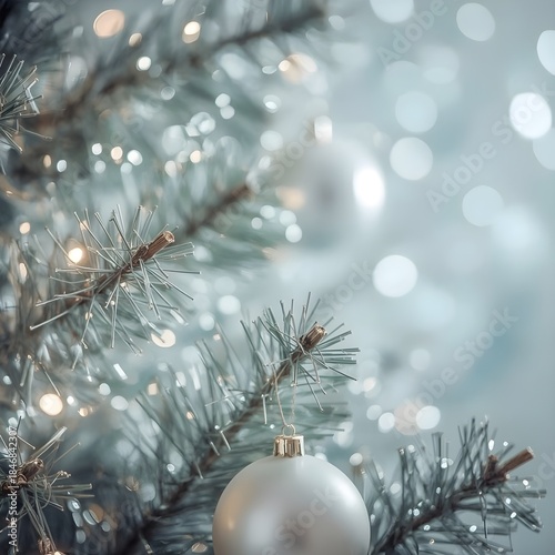 Christmas tree pastel tones 