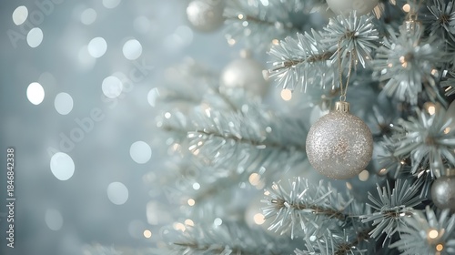 Christmas tree pastel tones 