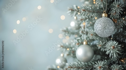 Christmas tree pastel tones 