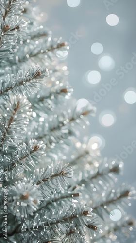 Christmas tree pastel tones 