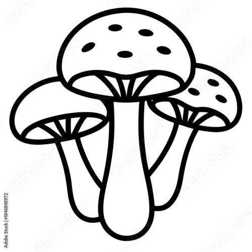 mushroom cartoon illustration