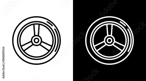 Warp Drive  Icon For Design Elements
