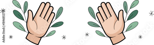 Agriculture icon set with tractor, wheat, barn, silo and windmill in black and white