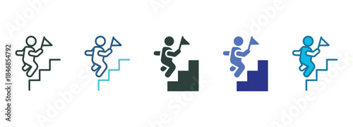 Kaizen Event Icon Set Multiple Style Of