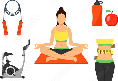 Healthy Lifestyle and Fitness Concept