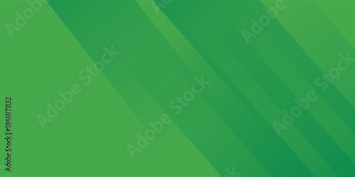 Green abstract background with geometric shapes gradient color for presentation design. Suit for business, corporate, institution, conference, party, festive, seminar, and talks.