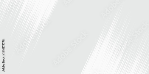 Dot white gray wave light technology texture background. Abstract big data digital  halftone