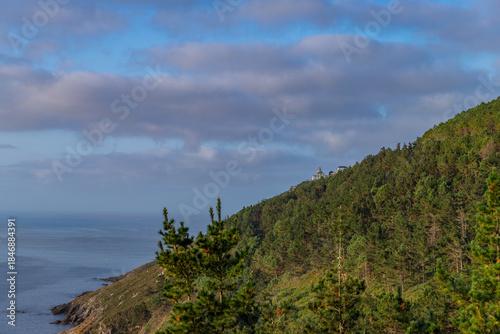 lighthouse on the coast of Galicia