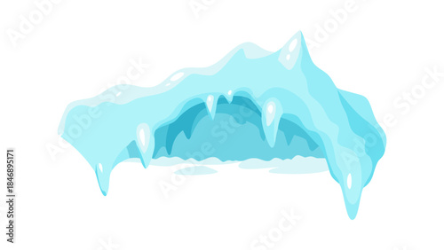 vector illustration of mountain landscape