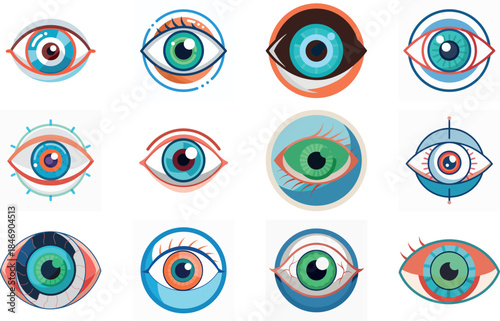 Human Anatomy Icon Set Featuring Heart, Liver, Kidney, Lungs, Intestine, Digestive System, Muscular System, Nervous System and Internal Organs – Flat Medical Vector Illustration for Healthcare, Educat