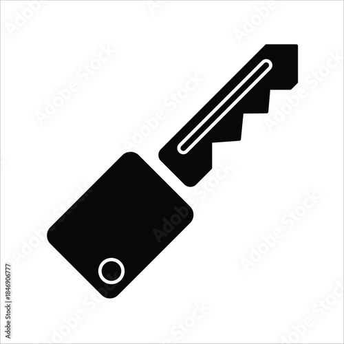 key icons. simple solid vector illustration
