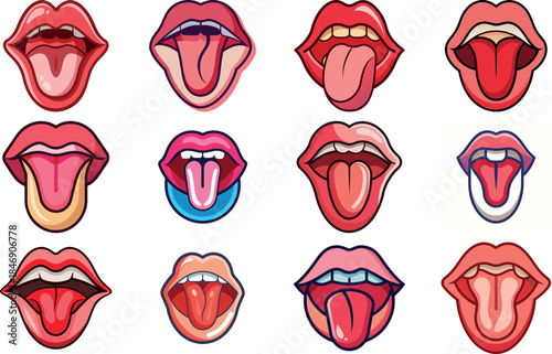 Human Anatomy Icon Set Featuring Heart, Liver, Kidney, Lungs, Intestine, Digestive System, Muscular System, Nervous System and Internal Organs – Flat Medical Vector Illustration for Healthcare, Educat